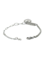 Priyaasi Women Charmer-Silver Plated Heart Link Bracelet - Swadesiicart