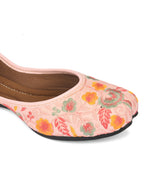 Desi Colour Women Indian Ethnic Footwear-Cushioned Brown Polish | Grocsy