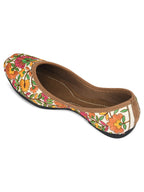 Desi Colour Women Indian Ethnic Footwear-Cushioned Multicolour | Grocsy