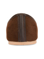 Desi Colour Women Indian Ethnic Footwear-Basic Suede -Brown | Grocsy