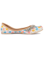 Desi Colour Women Indian Ethnic Footwear-Multi Gungroo | Grocsy