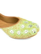 Desi Colour Women Indian Ethnic Footwear-Party Wear Mirror Work | Grocsy
