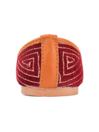 Desi Colour Women Indian Ethnic Footwear-Velvet Maroon | Grocsy