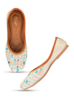 Desi Colour Women Indian Ethnic Footwear-Multi Star | Grocsy