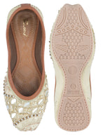 Desi Colour Women Indian Ethnic Footwear-Heavy Emb -1 | Grocsy