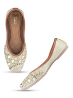 Desi Colour Women Indian Ethnic Footwear-Heavy Emb -1 | Grocsy
