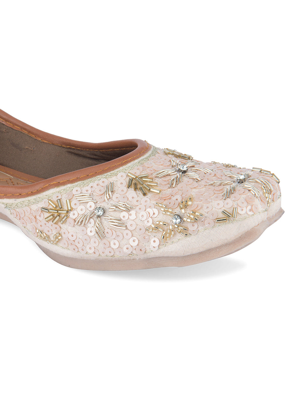 Desi Colour Women Indian Ethnic Footwear-Heavy Emb -3 | Grocsy