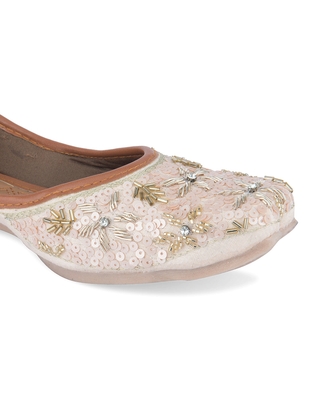 Desi Colour Women Indian Ethnic Footwear-Heavy Emb -3 | Grocsy