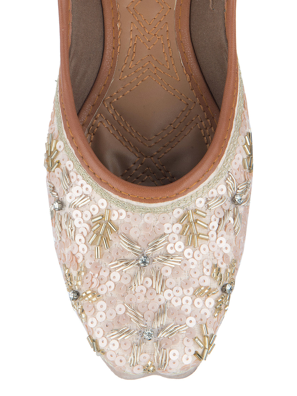 Desi Colour Women Indian Ethnic Footwear-Heavy Emb -3 | Grocsy