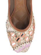 Desi Colour Women Indian Ethnic Footwear-Heavy Emb -4 | Grocsy