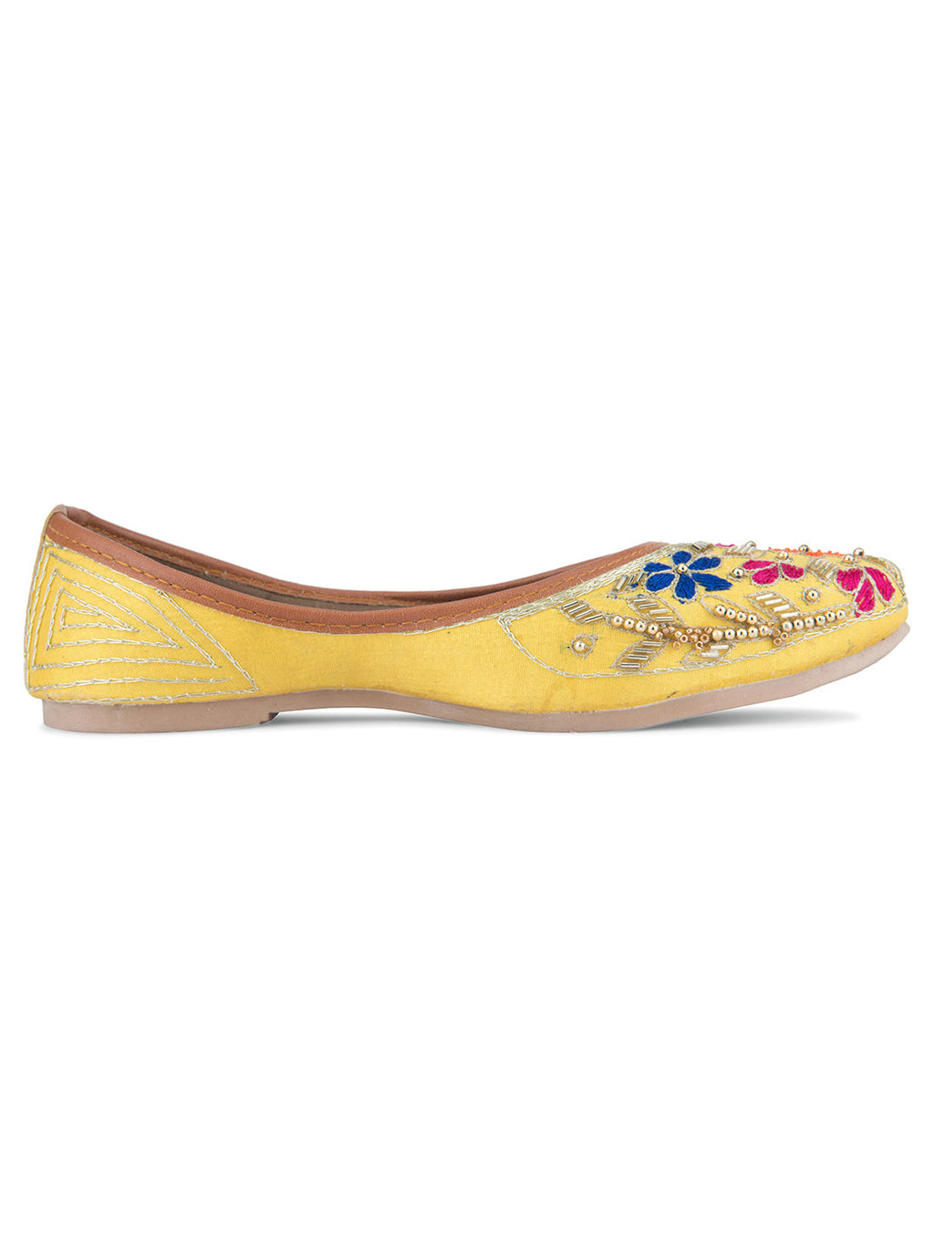 Desi Colour Women Indian Ethnic Footwear-Heavy Emb -16 | Grocsy