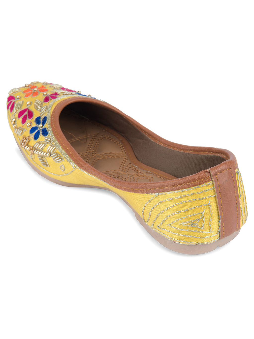 Desi Colour Women Indian Ethnic Footwear-Heavy Emb -16 | Grocsy