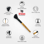 Bronson Professional Angled Kabuki Contour Shading Makeup Brush | Grocsy