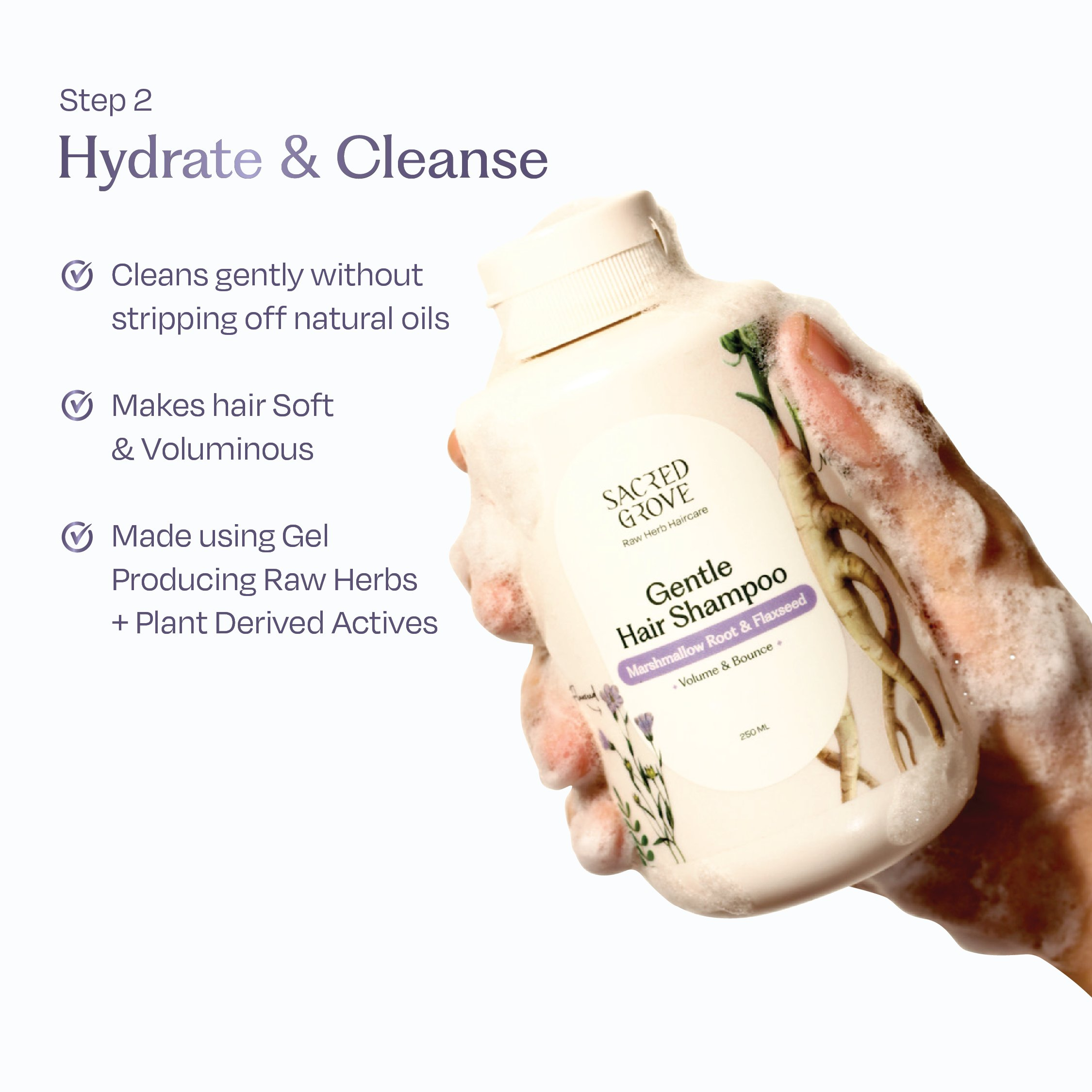 Sacred Grove Marshmallow Root Deep Conditioning Combo | Grocsy