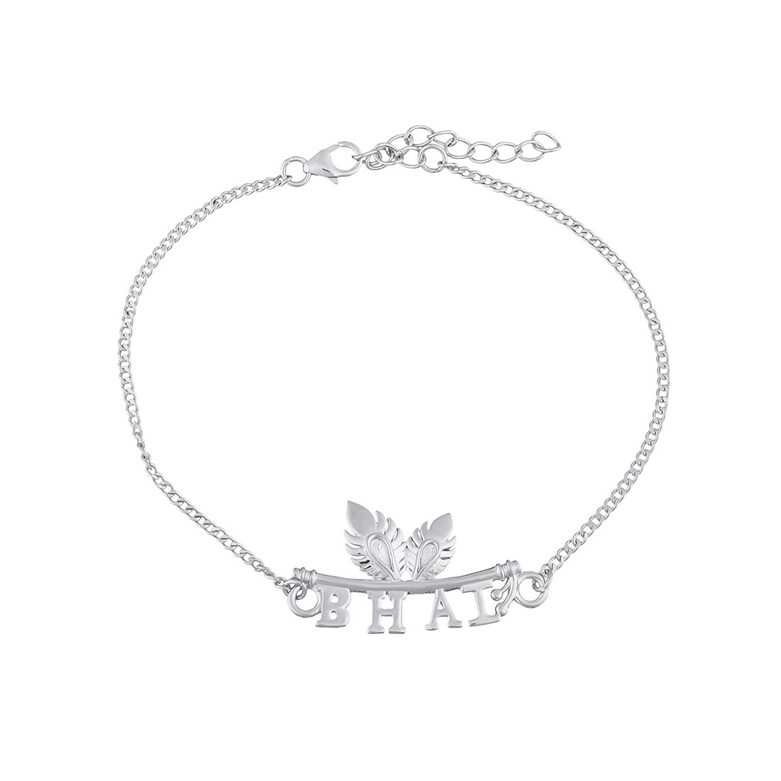 trueBrowns 925 Sterling Silver Stunning BHAI Bracelet Rakhi | Grocsy