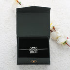 trueBrowns 925 Sterling Silver Precious BHAI Bracelet Rakhi | Grocsy