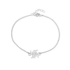 trueBrowns 925 Sterling Silver Precious Swastik Bracelet Rakhi | Grocsy