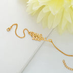 trueBrowns 925 Sterling Silver Gold-Polished Gold Micron Plated Swag Bracelet Rakhi | Grocsy