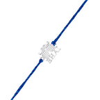 trueBrowns 925 Sterling Silver Precious Bhai Thread Rakhi | Grocsy