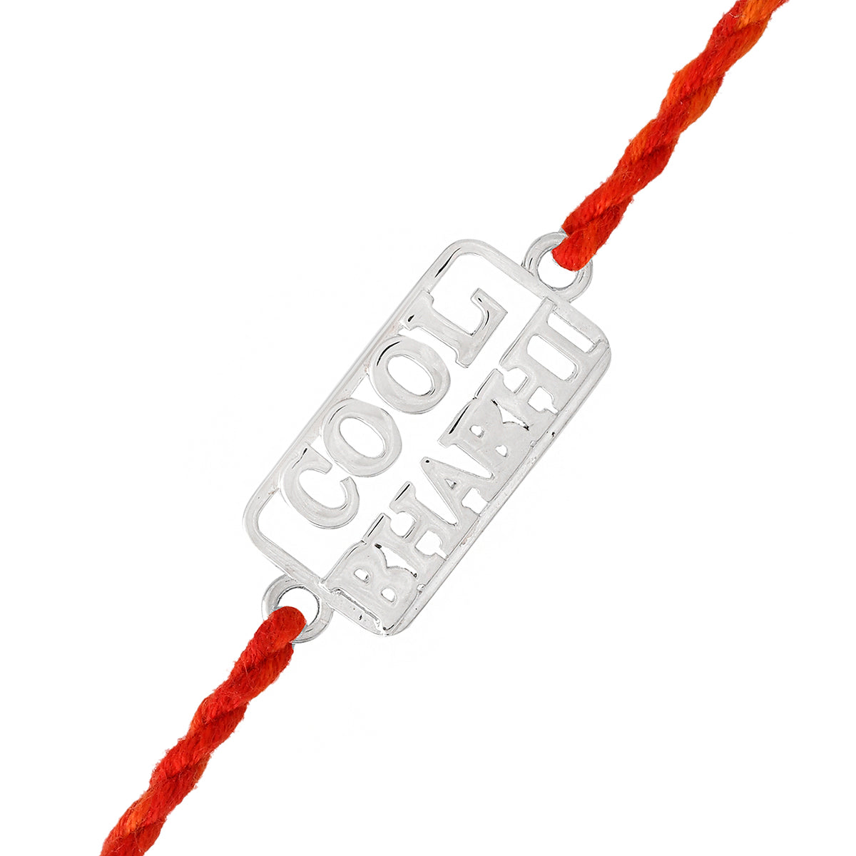 trueBrowns 925 Sterling Silver Precious Cool Bhabhi Thread Rakhi | Grocsy