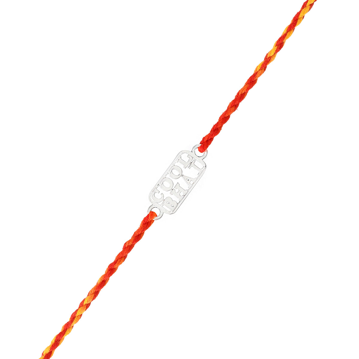 trueBrowns 925 Sterling Silver Precious Cool Bhai Thread Rakhi | Grocsy