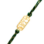 trueBrowns 925 Sterling Silver Gold-Polished Gold Micron Plated Cool Bhai Thread Rakhi | Grocsy
