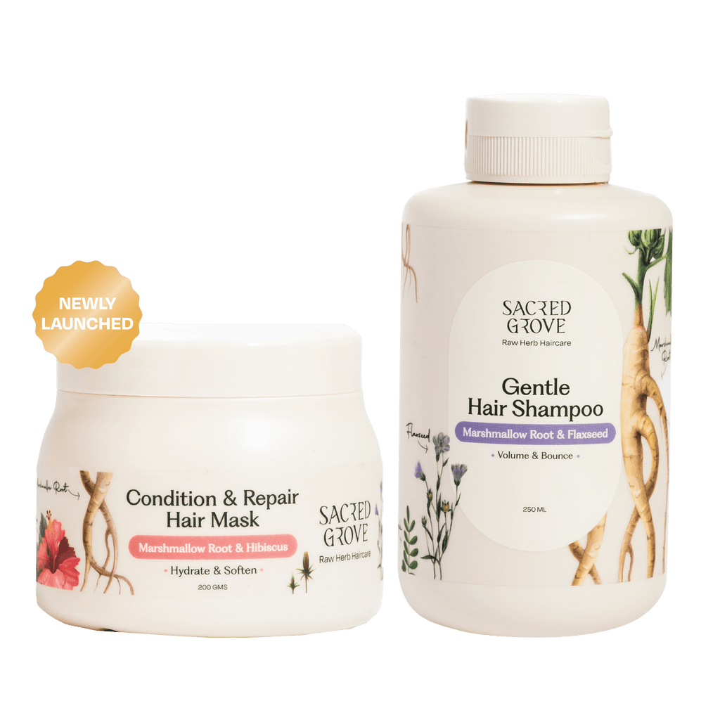 Sacred Grove Marshmallow Root Deep Conditioning Combo | Grocsy