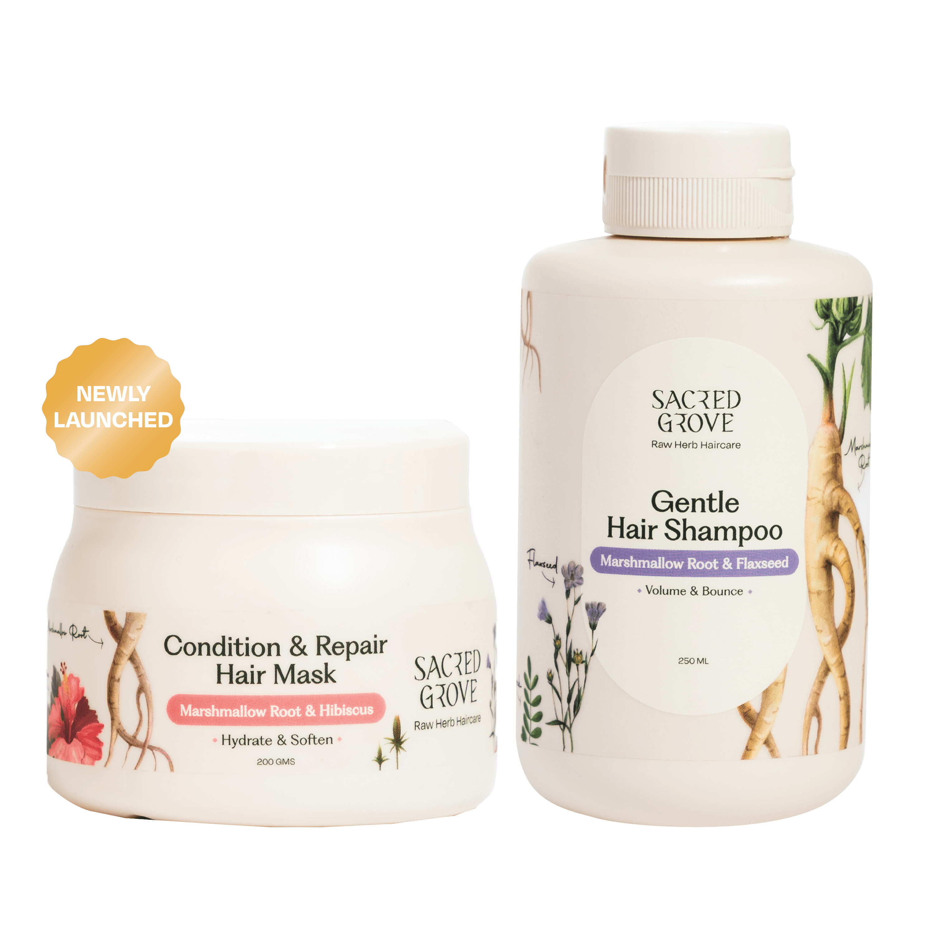 Sacred Grove Marshmallow Root Deep Conditioning Combo | Grocsy