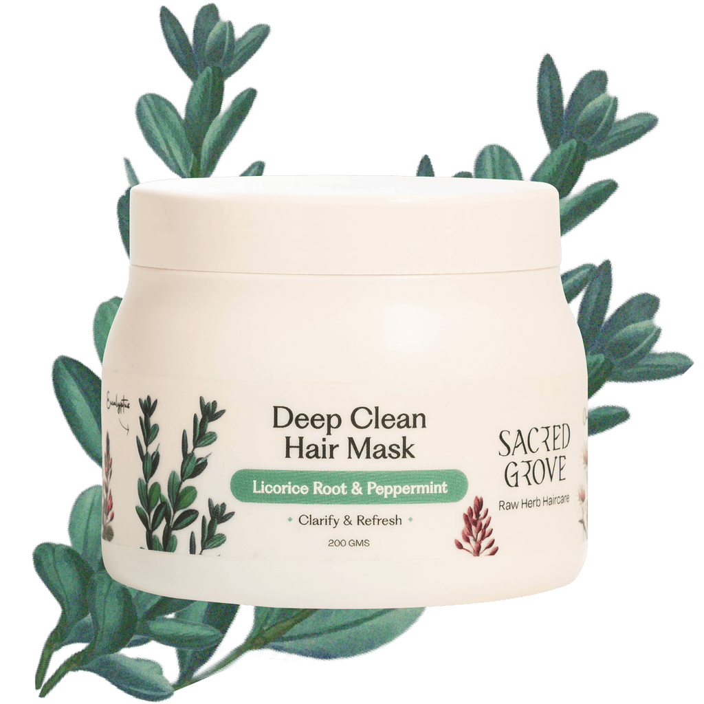 Sacred Grove Licorice & Peppermint Deep Clean Scalp Mask | Grocsy
