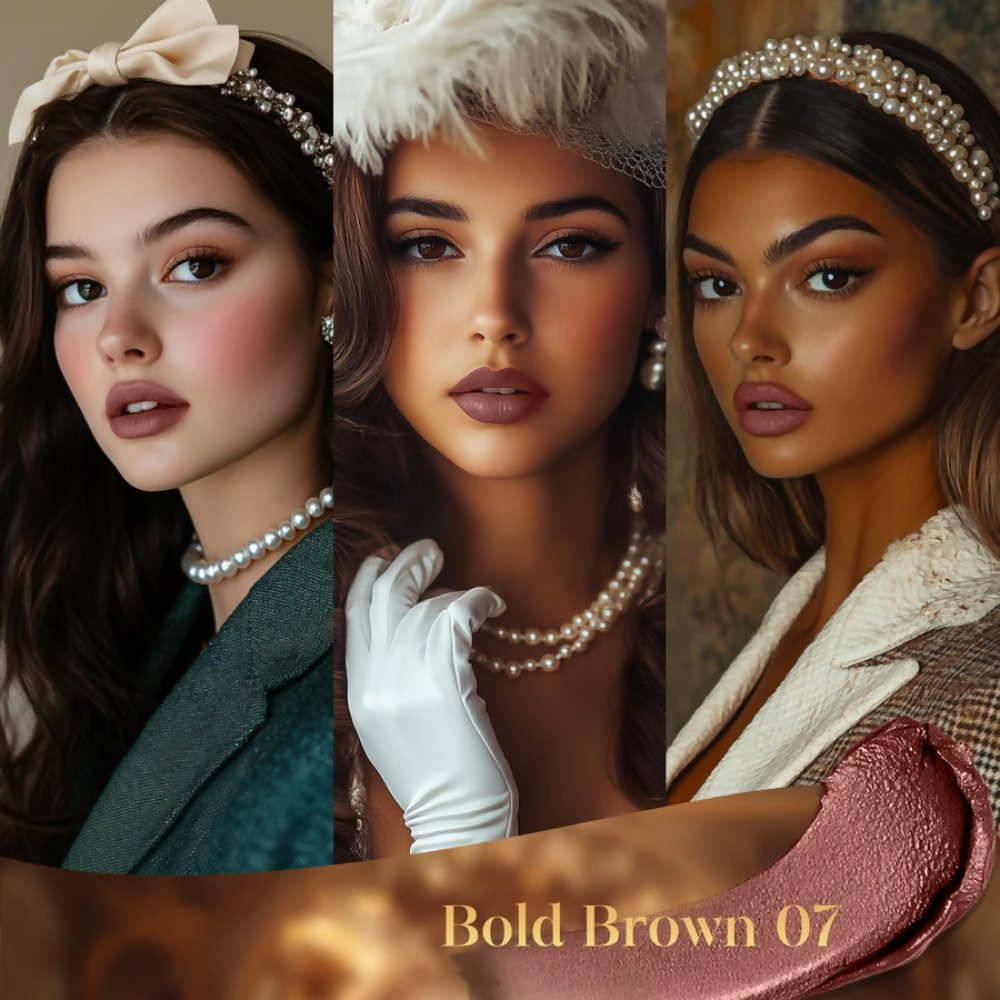Faces Canada Comfy Silk Obsession Lipstick - Bold Brown 07 | Grocsy