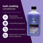 Isle Of Dogs Violet + Sea Mist Lush Coating Dog Conditioner | Grocsy
