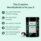Man Matters Creatine Monohydrate Powder | Grocsy