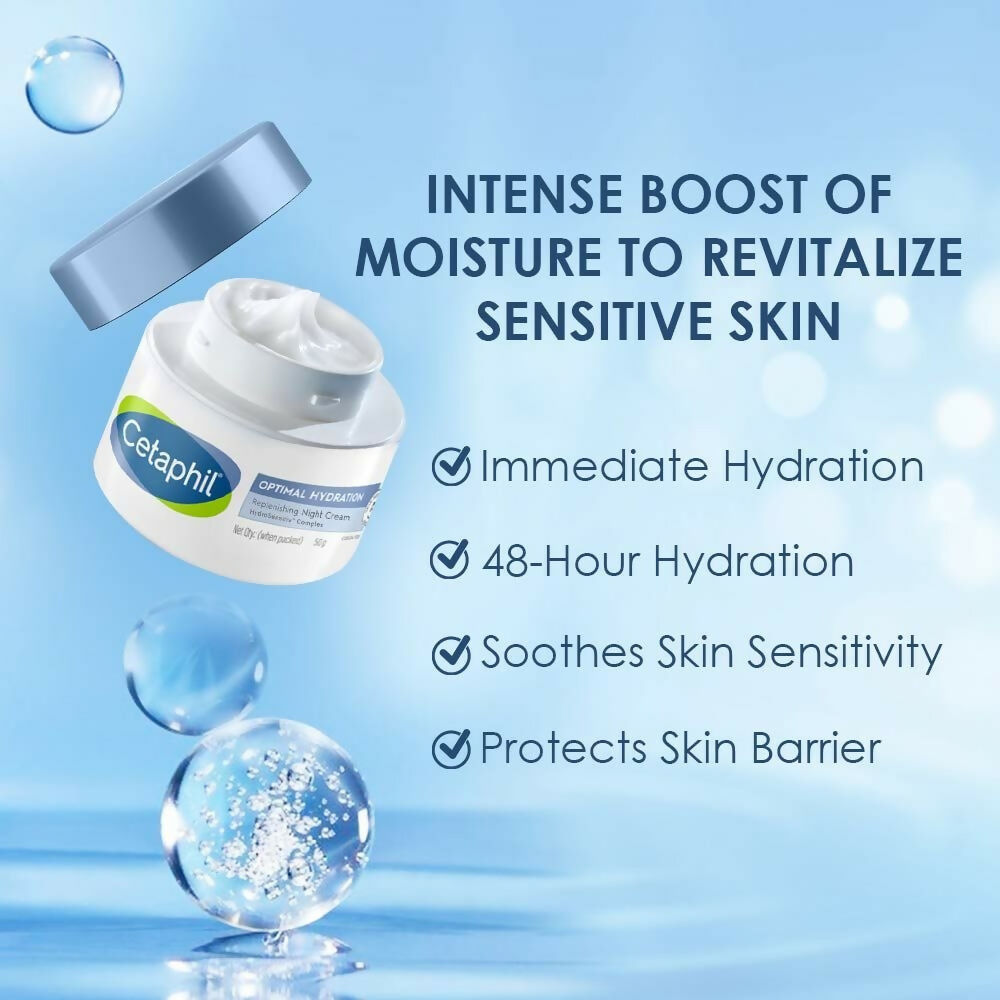Cetaphil Optimal Hydration Night Cream | Grocsy