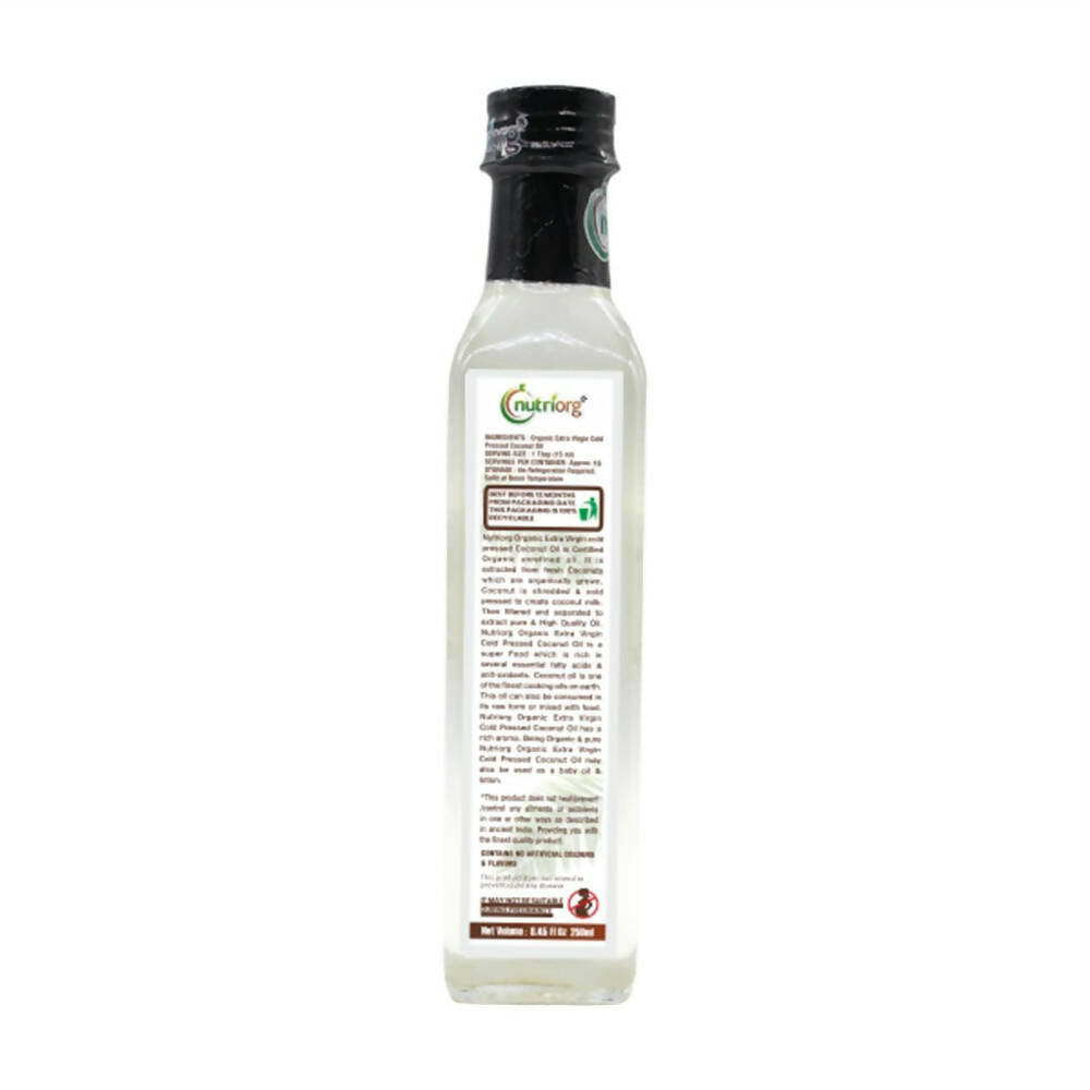 Nutriorg Organic Extra Virgin Coconut Oil | Grocsy