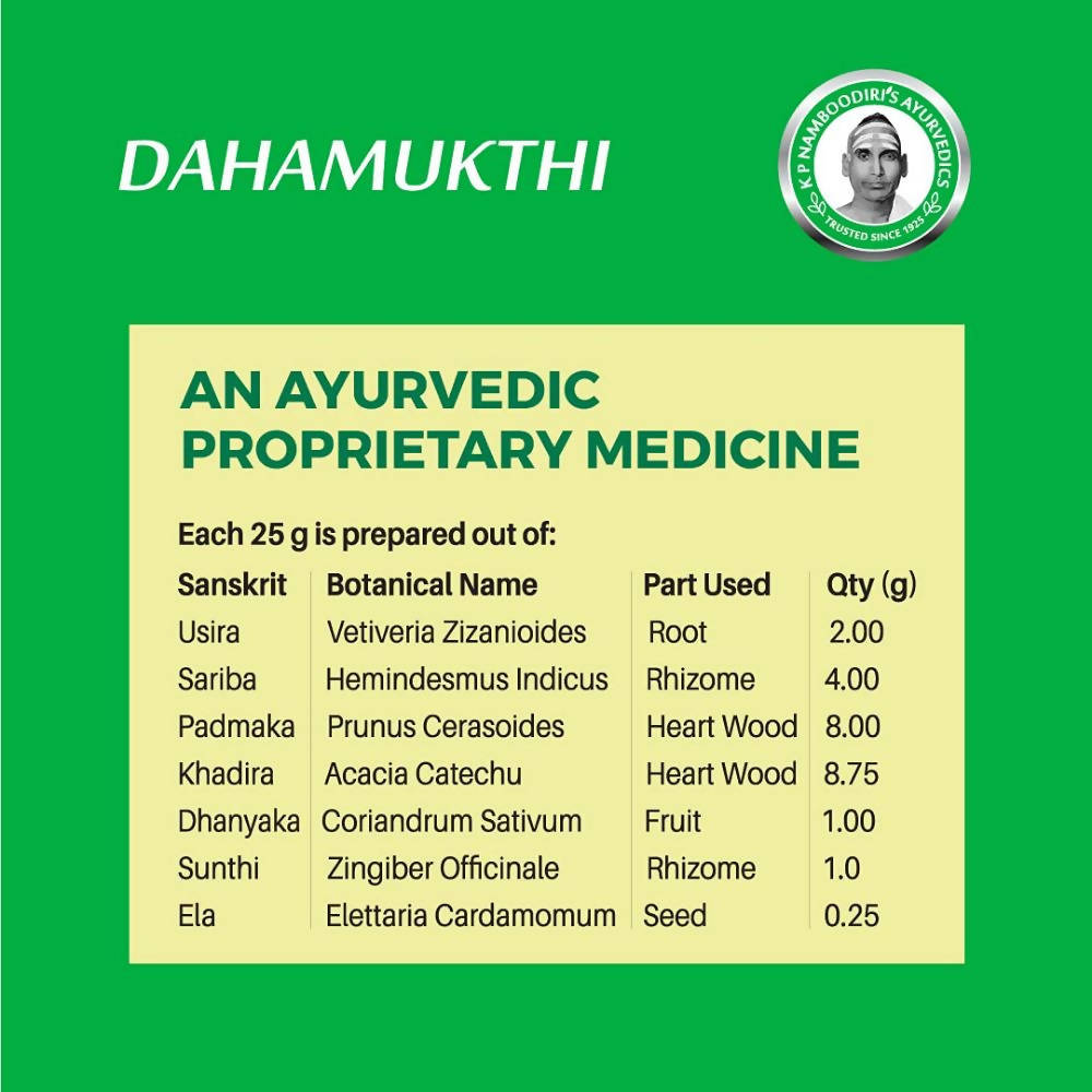 Kp Namboodiri's Dahamukthi | Grocsy