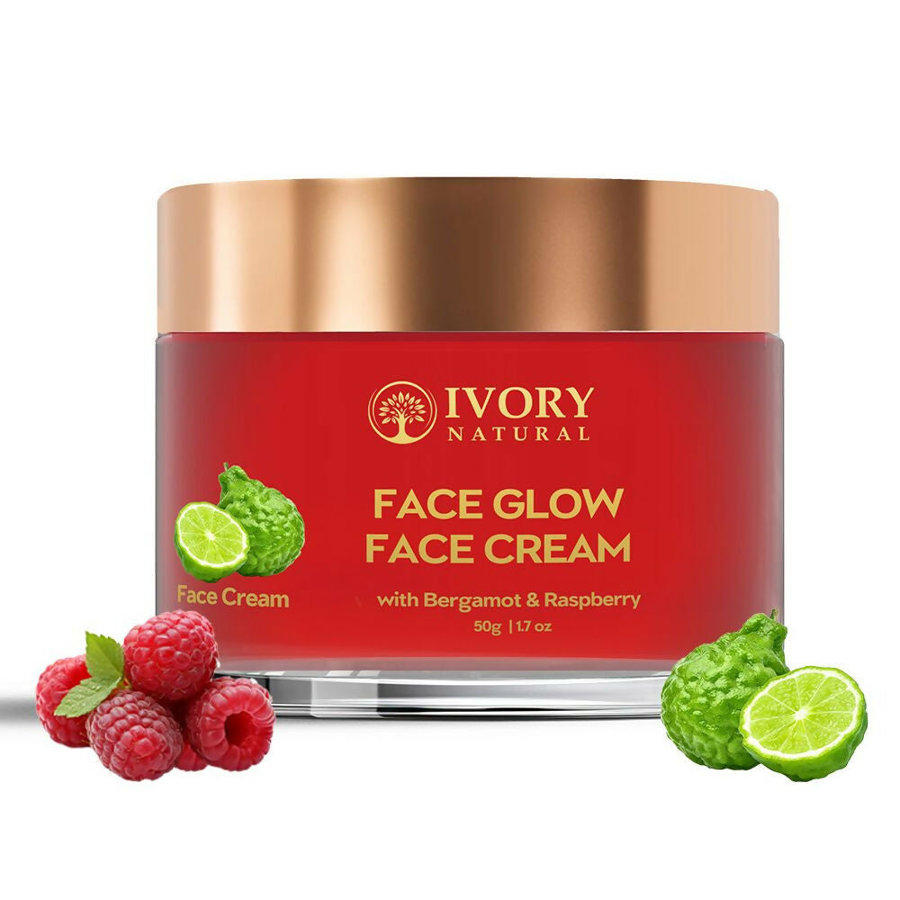Ivory Natural Face Glow Cream For Skin Glow With Moisture And Luminosity | Grocsy