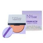 NY Bae Strobe Glow Compact Powder – Soft Pink 01 | Grocsy