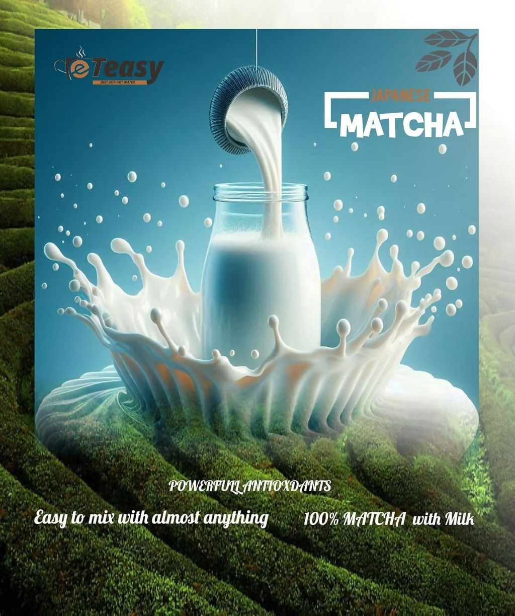 Eteasy Japanese Matcha Green Tea Powder | Grocsy