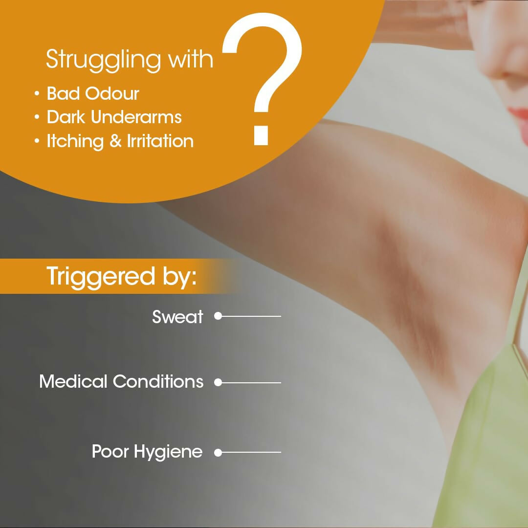 TAC - The Ayurveda Co. Lemon Serum Roll-On for Women & Men with Aloe Vera for Skin Whitening & Long Lasting Freshness | Grocsy