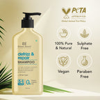 Botanic Hearth Defrizz & Repair Shampoo with Coconut Oil & Peptides | Grocsy