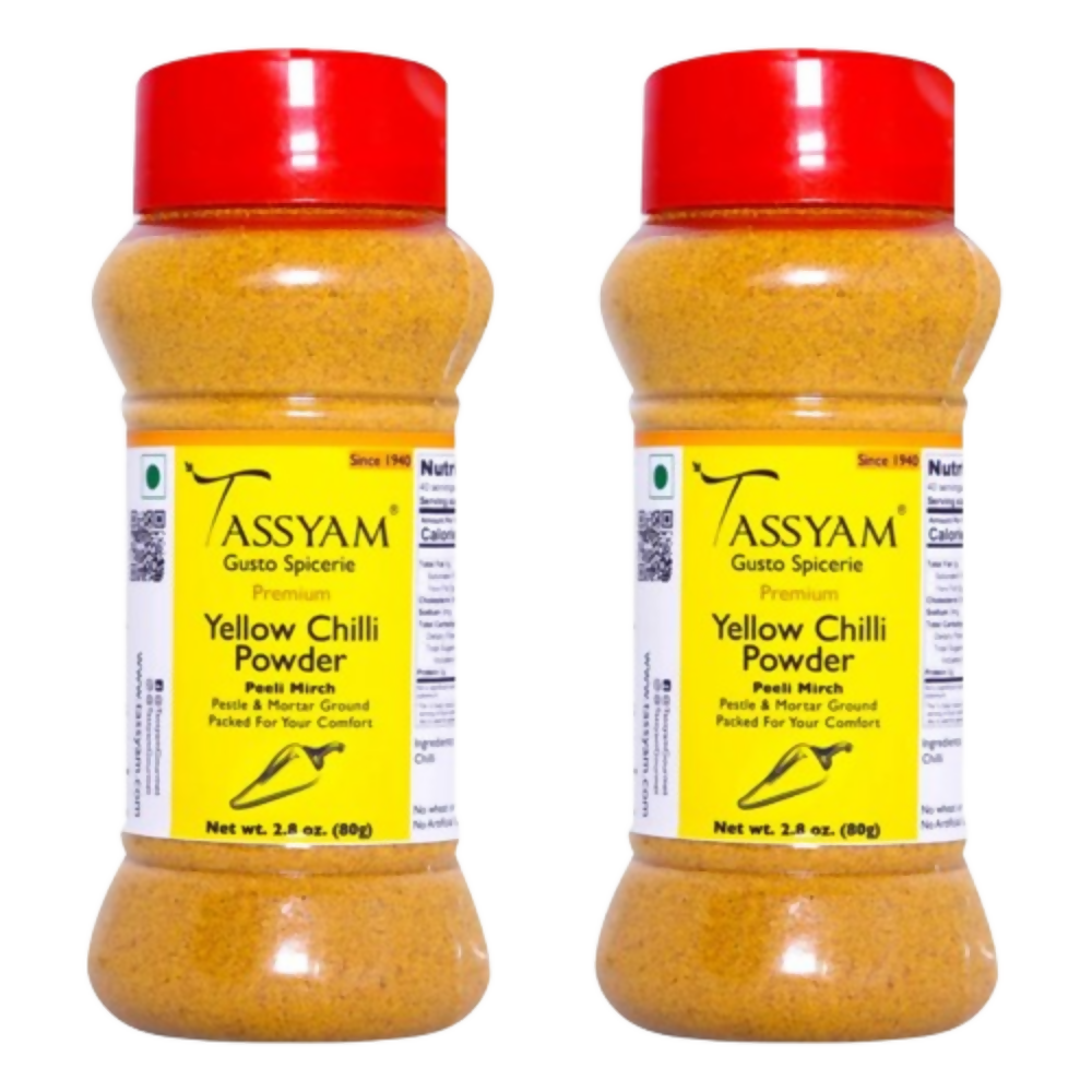 Tassyam Organics Premium Yellow Chilli | Grocsy