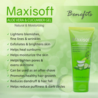 Maxisoft Aloe Vera & Cucumber Gel | Grocsy
