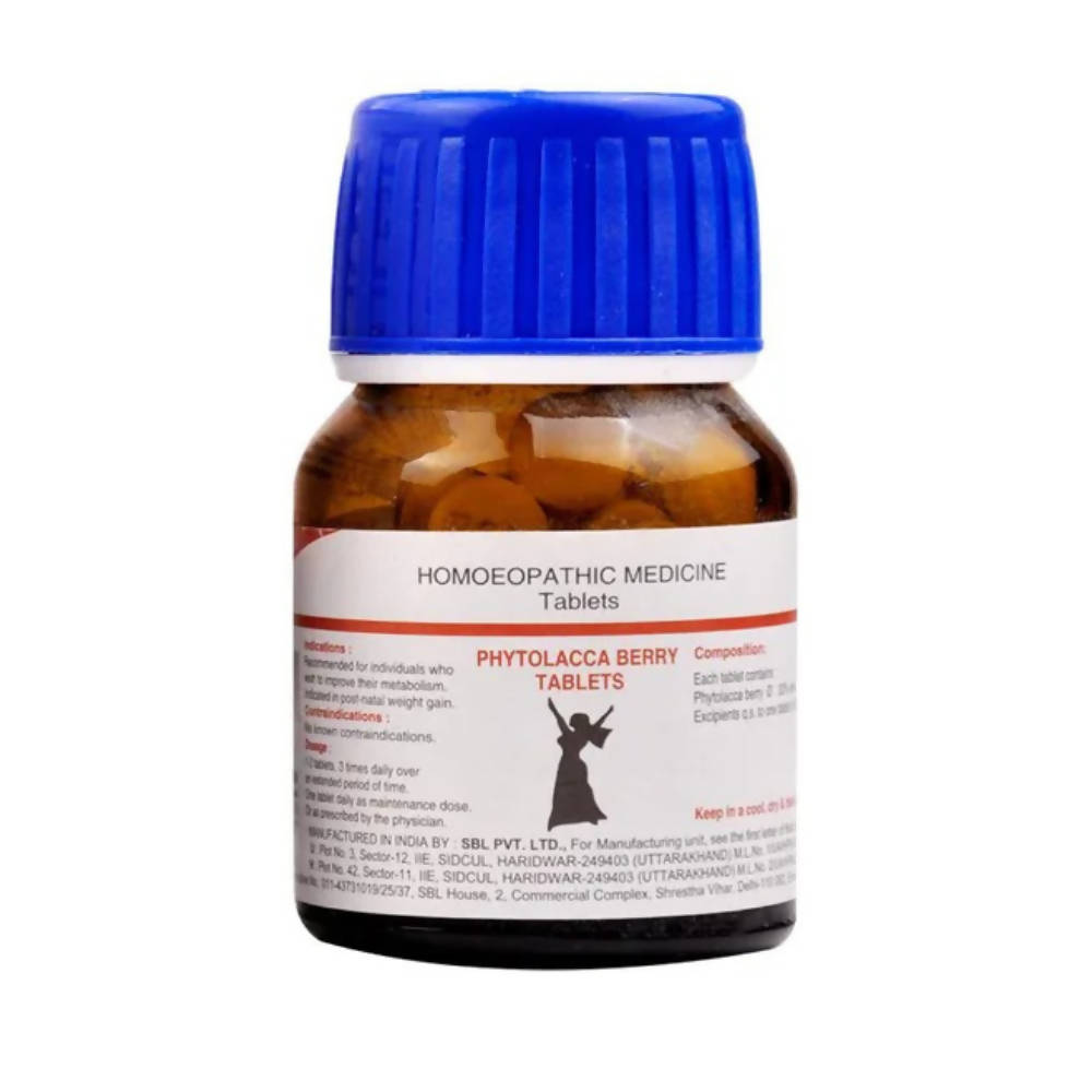 SBL Homeopathy Phytolacca Berry Tablets | Grocsy