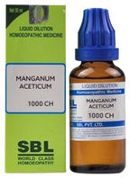 SBL Homeopathy Manganum Aceticum Dilution | Grocsy