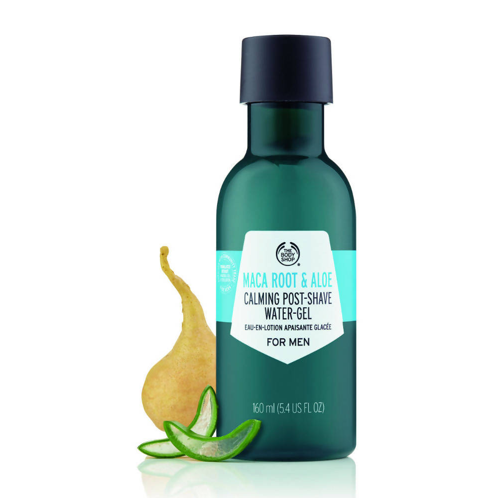The Body Shop Maca Root & Aloe Post Shave Water Gel For Men | Grocsy