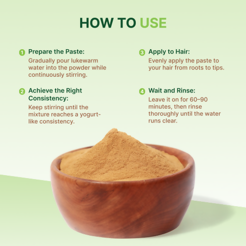 Radico Organic Neem Leaf Powder For Shiny & Healthy Hair | Grocsy