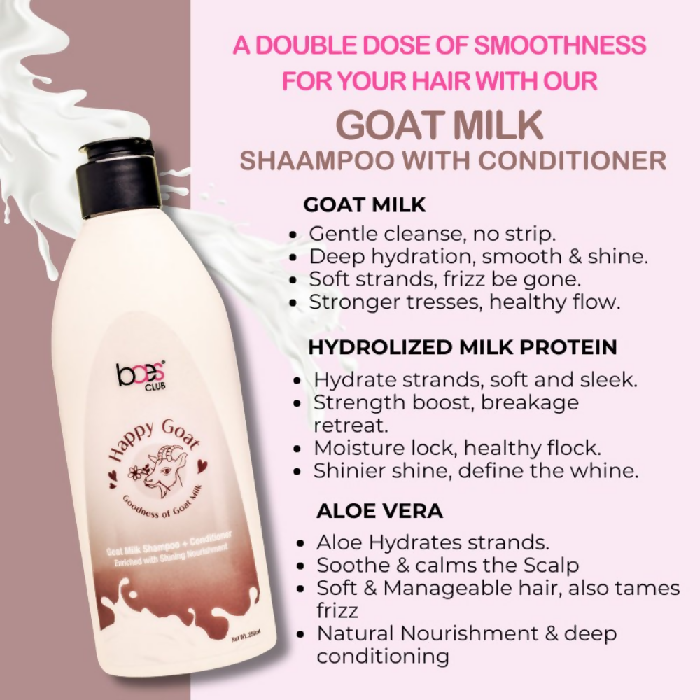 Baes Club Goat Milk Shampoo | Grocsy