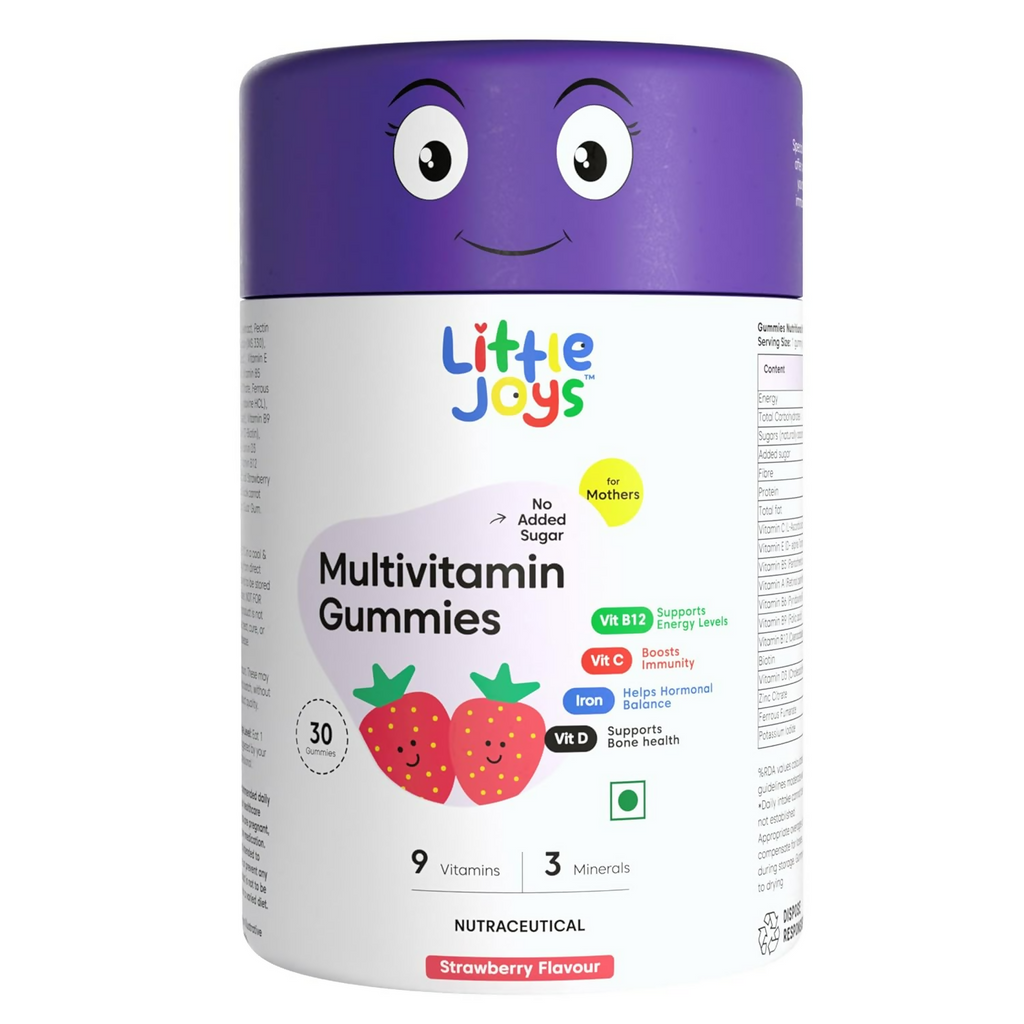Little Joys Multivitamin Gummies For Mothers - Strawberry Flavor | Grocsy