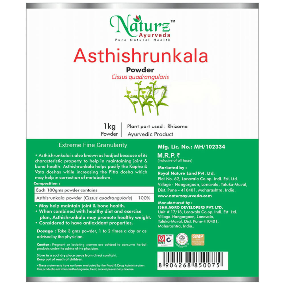 Naturz Ayurveda Asthishrunkala Powder | Grocsy