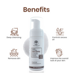 Wild Organic Faoming Face Wash Raw Coffee | Grocsy